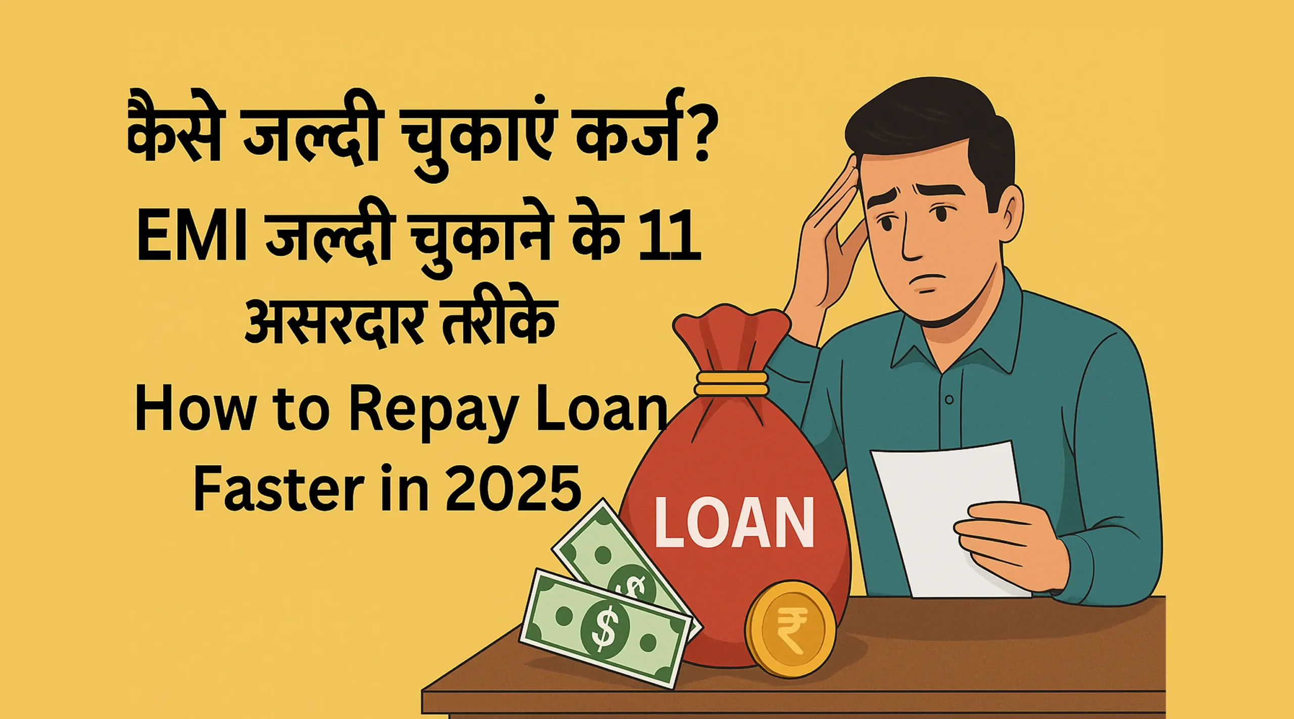 कैसे जल्दी चुकाएं कर्ज? EMI जल्दी चुकाने के 11 असरदार तरीके | How to Repay Loan Faster in 2025 कैसे जल्दी चुकाएं कर्ज?