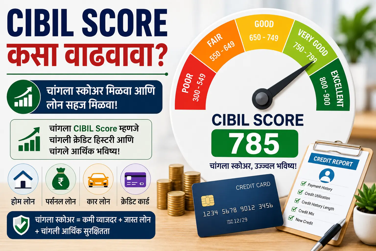 How to improve cibil score